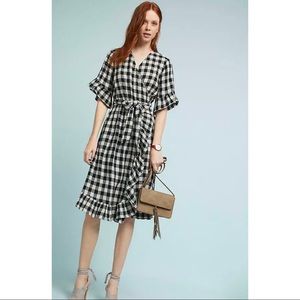 Anthropologie Isabella Sinclair Wrap Dress Sz S